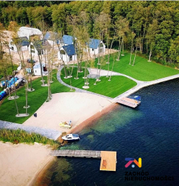 Luksusowe Domy z prywatną plażą jezioro Niesłysz